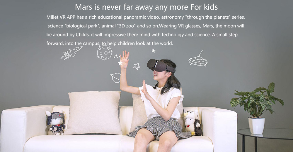 Xiaomi VR Play 2 3D Glasses Virtual Reality Headset Xiaomi Mi VR Play2 for 4.7- 5.7 Phone With Cinema Game Controller Original