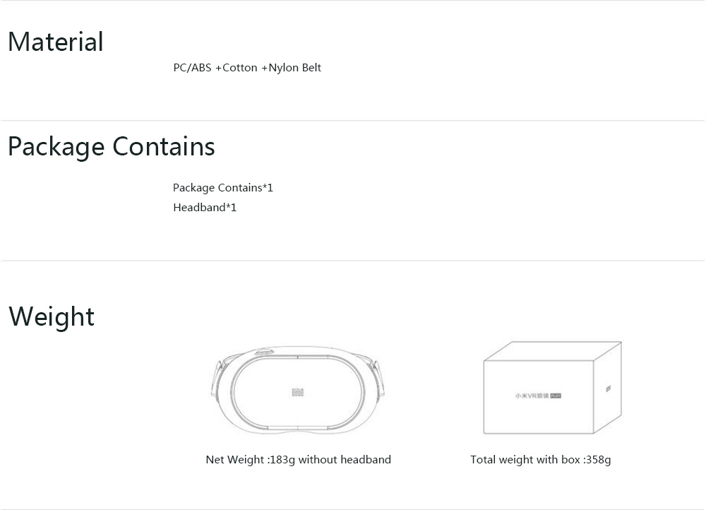 Xiaomi VR Play 2 3D Glasses Virtual Reality Headset Xiaomi Mi VR Play2 for 4.7- 5.7 Phone With Cinema Game Controller Original